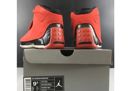 AA2494-601 AIR JORDAN RED 18“ AA2494-601 SUEDE” 0813